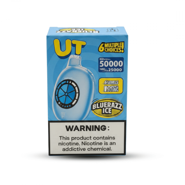 UT 50000 Puffs Disposable Vape - Bluerazz Ice