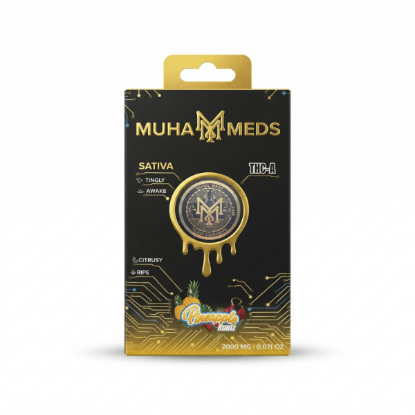 Muha Meds Pineapple Runtz Sativa THC-A Disposable Vape 2000mg