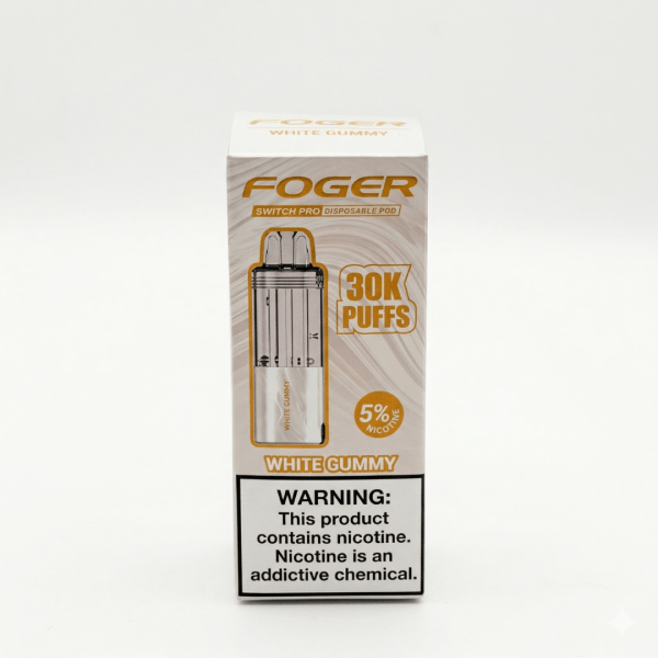 Foger Switch Pro 30000 Puffs Disposable Vape - White Gummy (5% Nicotine)