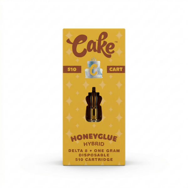 Cake Honey Glue Delta 8 Hybrid 510 Cartridge - 1 Gram